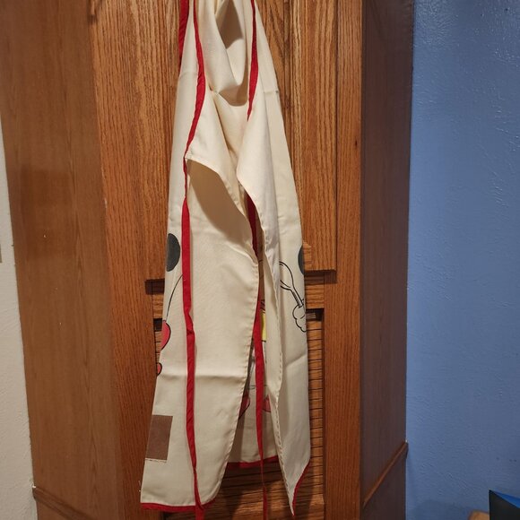 Vintage Disney Apron Mickey Minnie Mouse Cookout Front Pocket Adjustable Neck - Picture 3 of 5